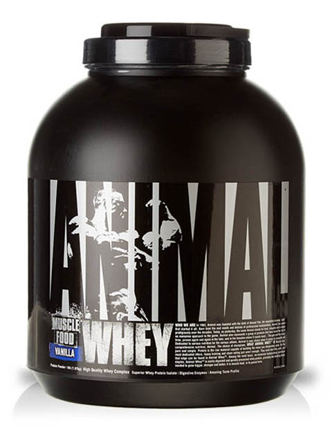 UNIVERSAL-Animal Whey vanilla 4 Libras